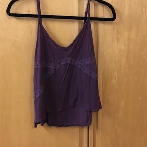 Purple tank top
