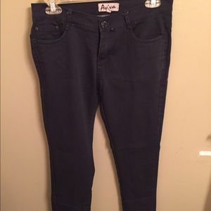 Navy Blue Stretch Skinny Pant
