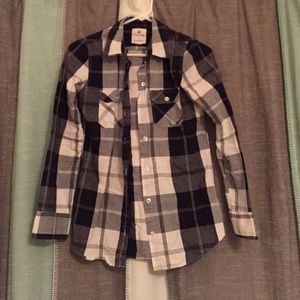 Plaid button up!