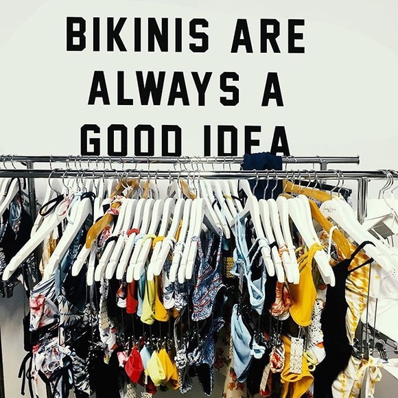 let's trade bikinis!