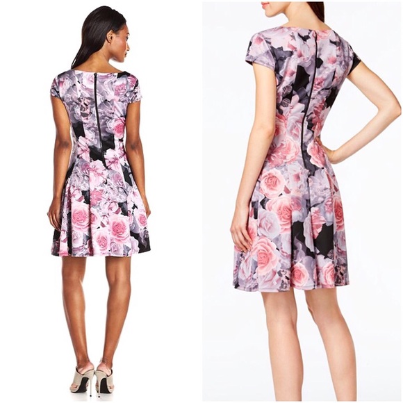 Robe Forever 21 Imprimé Multicolor - Taille M - Style Skater évasé - Occasion Très Bon état