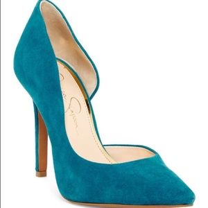 ✨Jessica Simpson Cerulean/Teal Claudette Pump✨