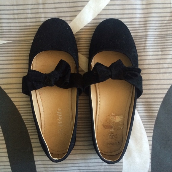 Black Bow flats