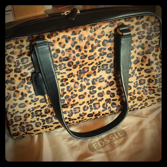 Fossil Calf Hair Bag
