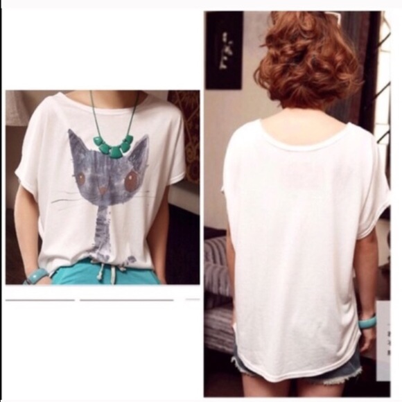 Animal Print Tee New~Little Owl - Picture 2 of 2