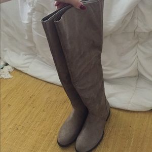 BRAND NEW Suede knee high boots