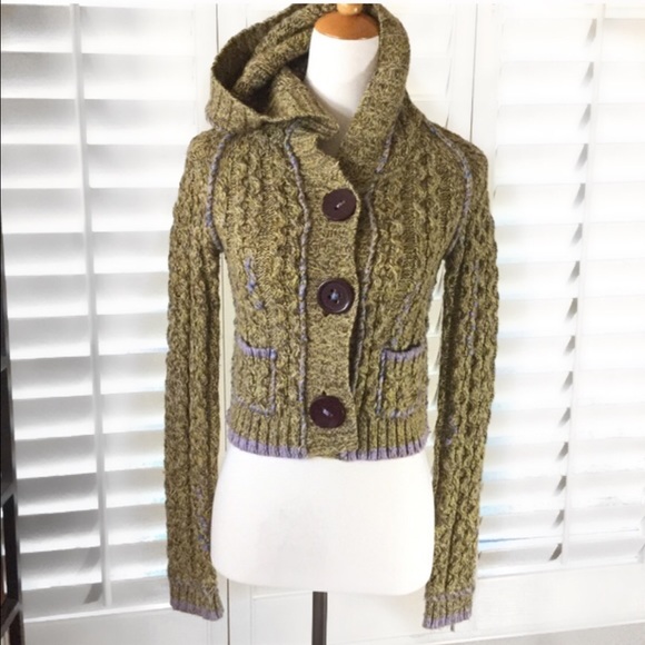 Free People Jackets & Blazers - Free People hooded sweater jacket