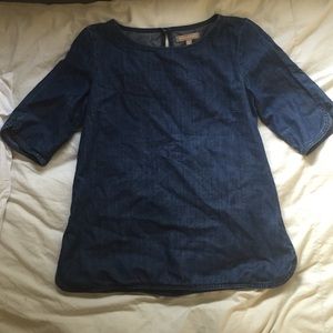 Banana Republic blue chambray shirt