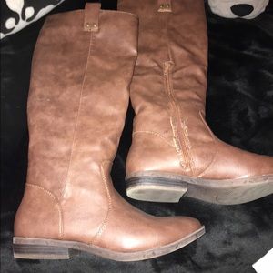 Size 8 1/2 brown riding boots