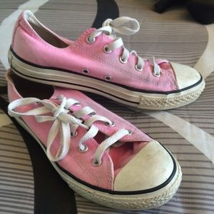 used pink converse!