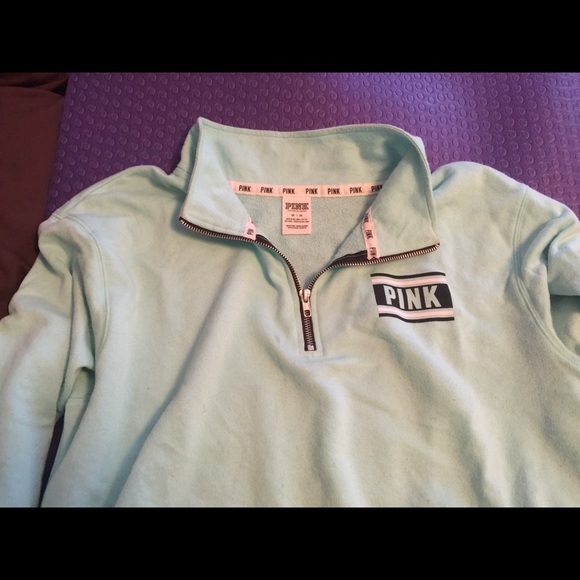 Victoria secret-Pink half zip up!!