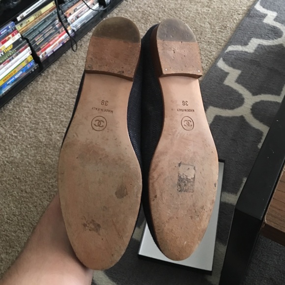 Chanel flats DK Blue - Picture 4 of 4