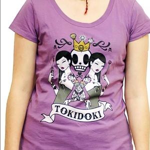 tokidoki Tops - Tokidoki seeing double mauve purple graphic tee M tokidoki Tops - Tokidoki seeing double mauve purple graphic tee M