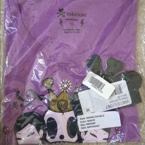 tokidoki Tops - Tokidoki seeing double mauve purple graphic tee M tokidoki Tops - Tokidoki seeing double mauve purple graphic tee M