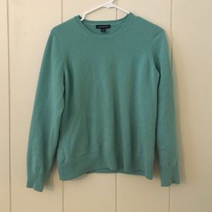 *sold elsewhere* Lands end cashmere sweater jade