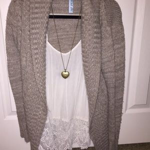 Comfy sweater and tank top
