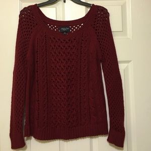 *SOLD* Open knit sweater