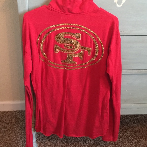 SF 49ers Pink jacket Size M