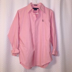 Pink Polo Oxford shirt