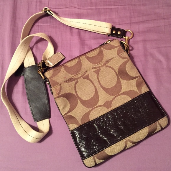 Coach cross body bag