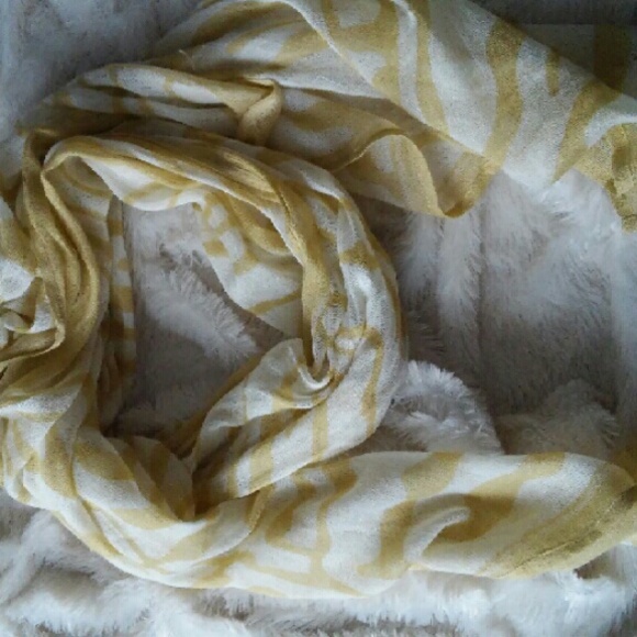 H&M Zebra Print Scarf