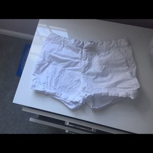 Zara white shorts