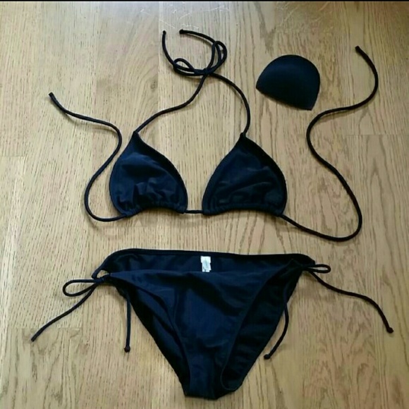 Black Two-piece Swimsuit