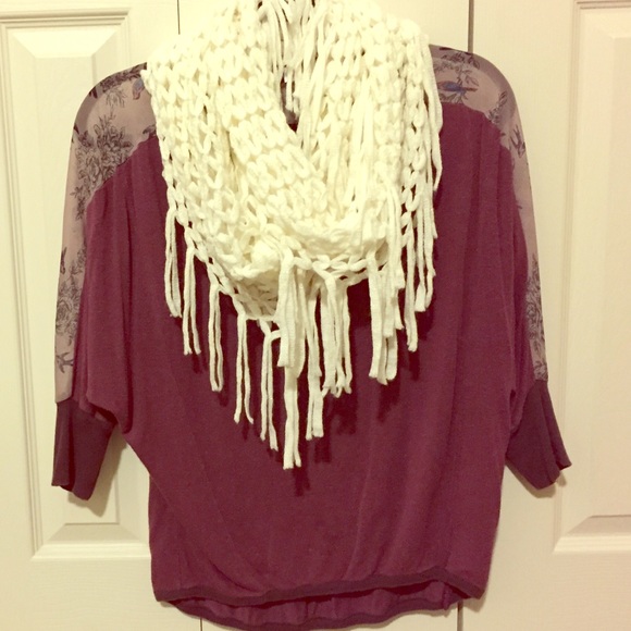 Xhilaration Sweater and Scarf