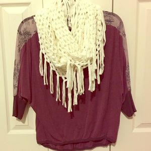 Xhilaration Sweater and Scarf