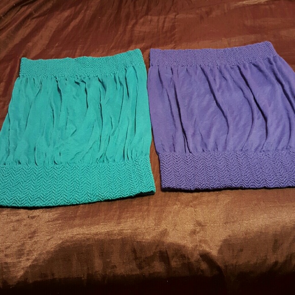 **BUNDLE DEAL 4 banded tube tops