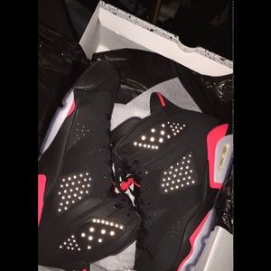 Brand new authentic air Jordan retro 6 infrared