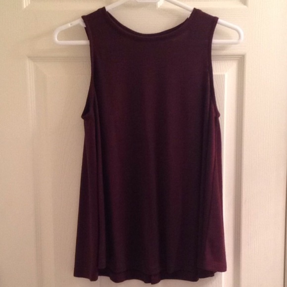 Loft buttons down the back knit tank