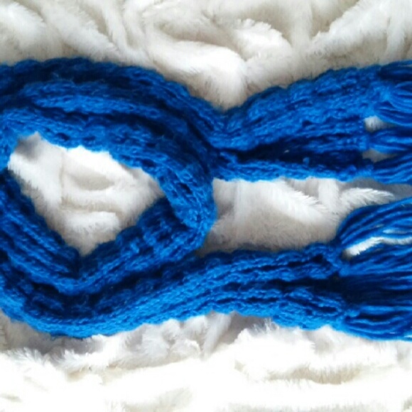 Blue Heavy Knit Old Navy Scarf