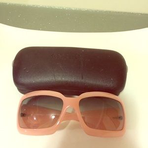 Chanel Pink Sunglasses - Authentic