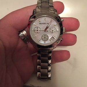 Michael Kors silver watch