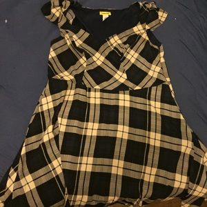 Plaid mod cloth dress