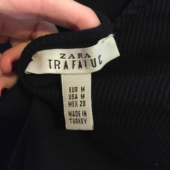 Zara Ribbed Crop Top - Picture 3 of 3