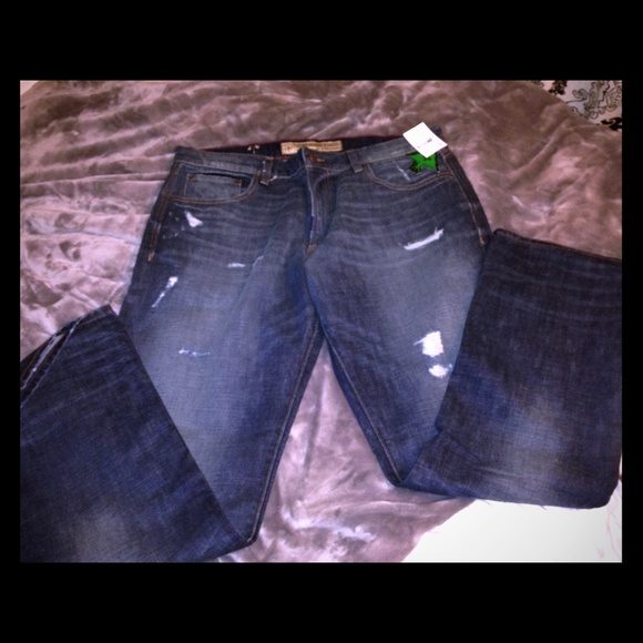 BNWT SZ.38 LRG Distressed look pants