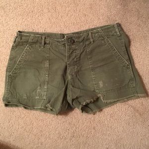 Army Green Shorts