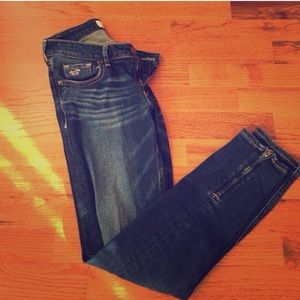 Hollister crop jeans