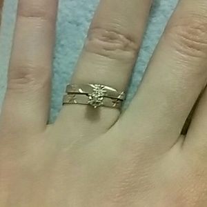 Engagement ring and Wedding Ban