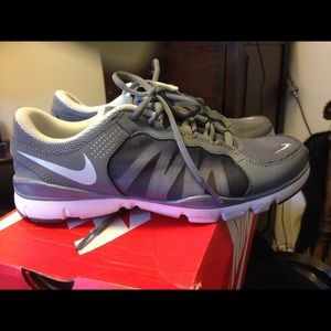 Gray Nike Tennis shoes