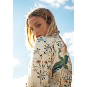 Zara Jackets & Coats - Zara Floral Bomber Jacket - Blogger Fave Zara Jackets & Coats - Zara Floral Bomber Jacket - Blogger Fave