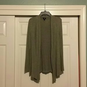 Lightweight Gray Cardigan