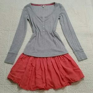 Victoria's Secret Silver Long Tee NWOT