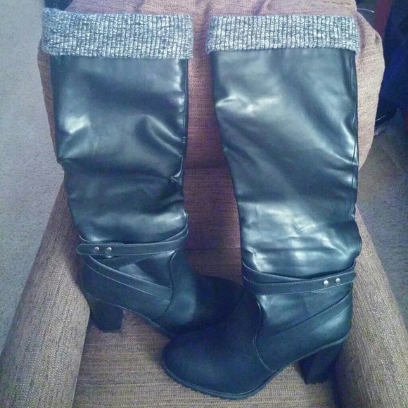 Black boots