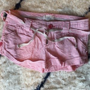 American Eagle Seersucker Shorts