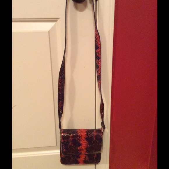Snakeskin purse