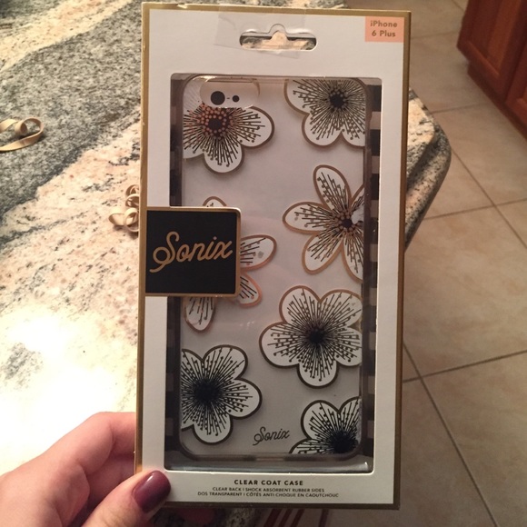 HOST PICK 🌸 iPhone 6/6s plus black and gold case