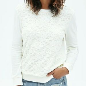 Sale!bogo! White Lace Sweater